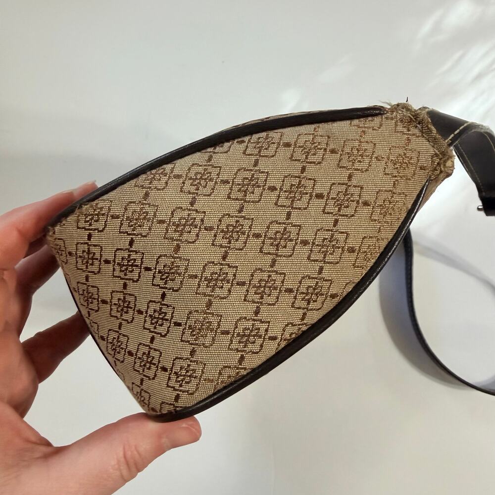Y2K Villager Womens Purse Shoulder Bag Handbag Brown Black Retro - Picture 4 of 12
